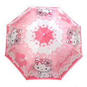 Deštník skládací dětský Kitty 50345
